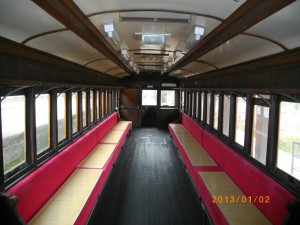 デハニ50形52号車（一畑電車）撮影日2013.01.02 出雲大社前駅