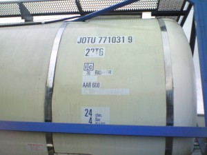 ISOタンクコンテナ T11 20FT 24000リットル JOTU770000番台