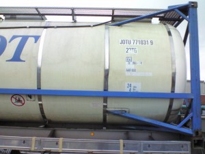 ISOタンクコンテナ T11 20FT 24000リットル JOTU77000番台
